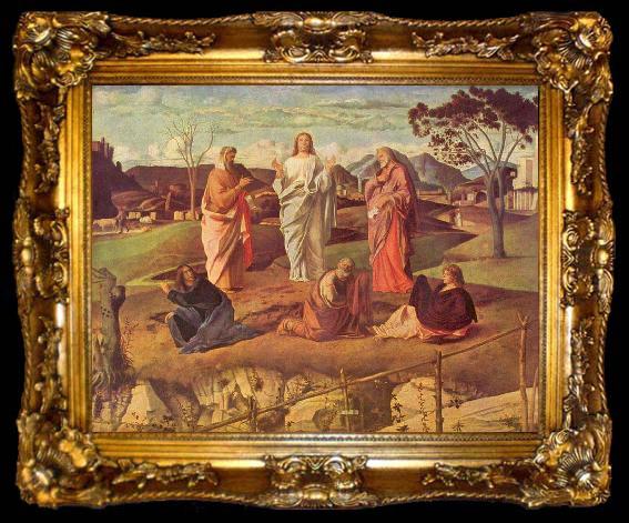 framed  Giovanni Bellini Transfiguration of Christ, ta009-2
